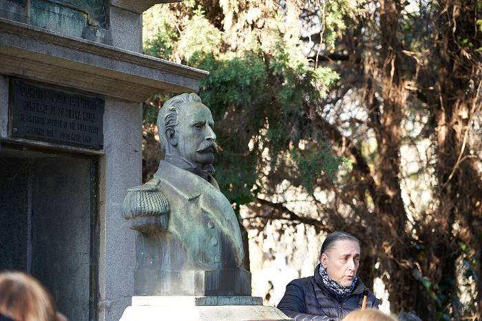 El Mausoleo del coronel de Marina Juan Bautista Thorne en el Cementerio Británico